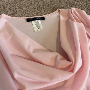 Professional Cowl, Pink Blouse (Petite Small)